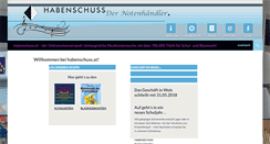 Desktop Screenshot of habenschuss.at